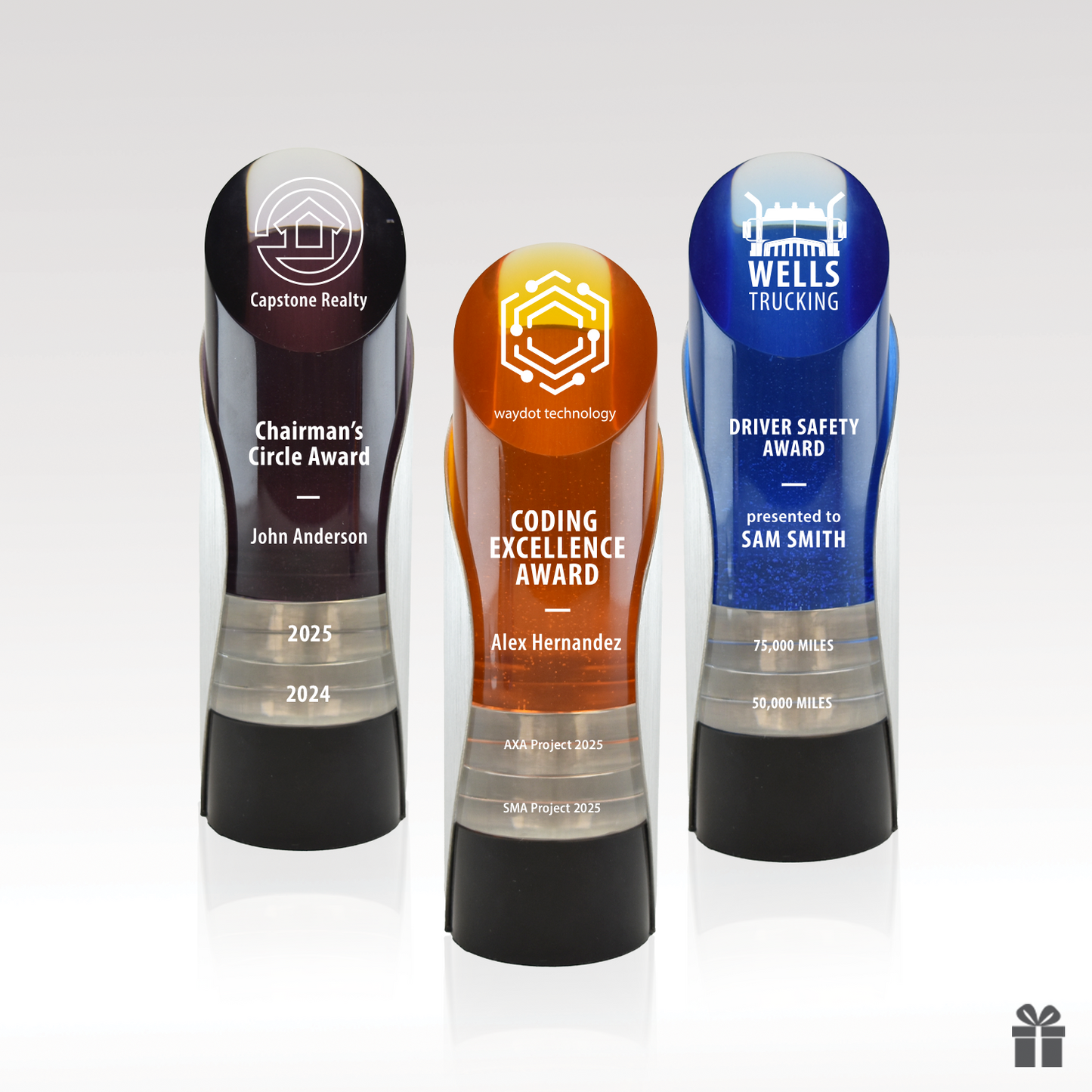 Translucent Chicago SKU: CR-500-TBL,CR-500-TOR,CR-500-TPUR