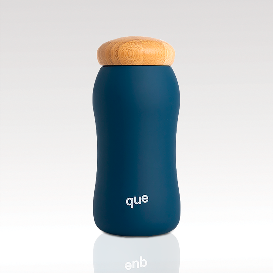 que Insulated Bottle SKU: VX-8136-CLOUDYGREY,VX-8136-MIDNIGHTBLU,VX-8136-METCHARCOAL