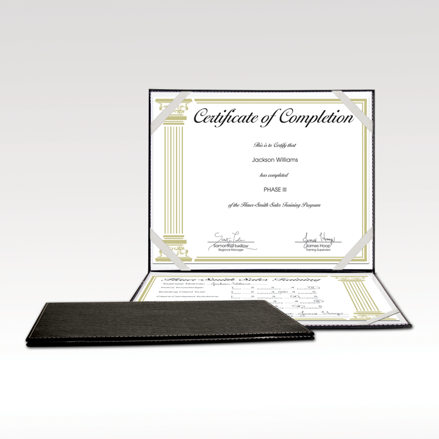Certificate Holder SKU: CERT2-BLACK