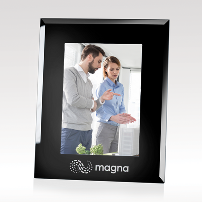 Black Glass Photo Frame SKU: GT-175S-57B