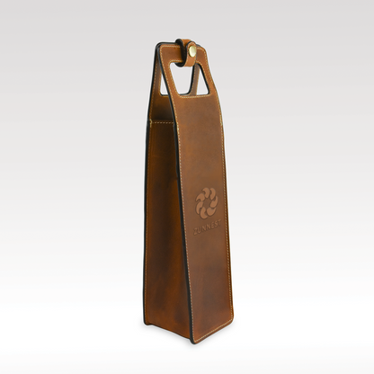 Leather Wine Caddy SKU: LWC-315