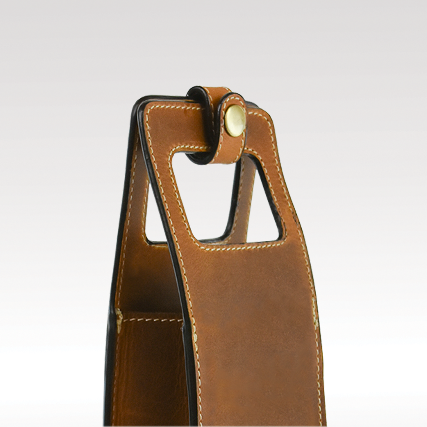 Leather Wine Caddy SKU: LWC-315