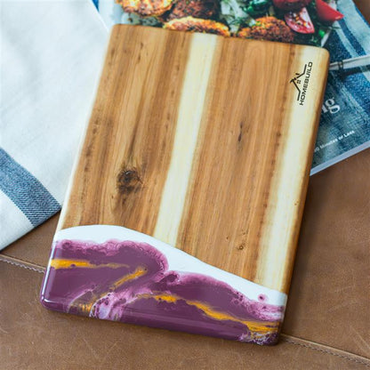 Rectangle Decorative Serving Board SKU: MW-R-811-WH,MW-R-811-BK,MW-R-811-BL,MW-R-811-PK,MW-R-811-RD,MW-R-811-EM,MW-R-811-PU