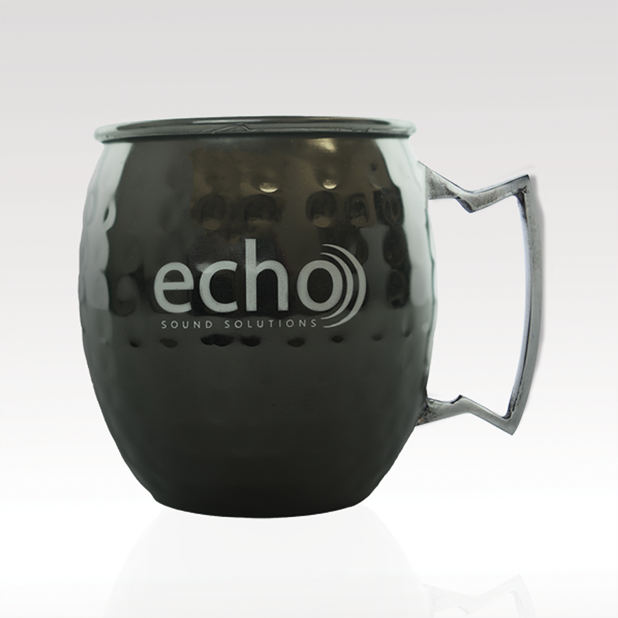 Moscow Mule Mug - Hammered Gunmetal SKU: VX-5035-HBL