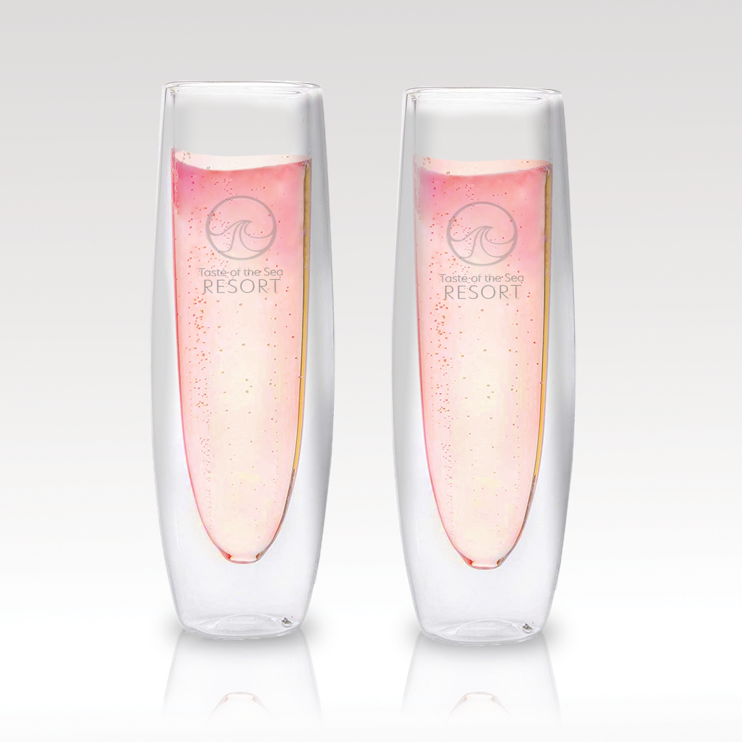 Epare Double-Wall Champagne Glass SKU: VX-8107,VX-8107-4
