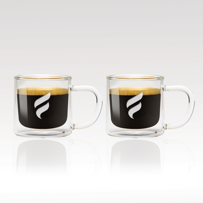 Epare Double-Wall Espresso Glass Mug (Set of 2) SKU: VX-8113