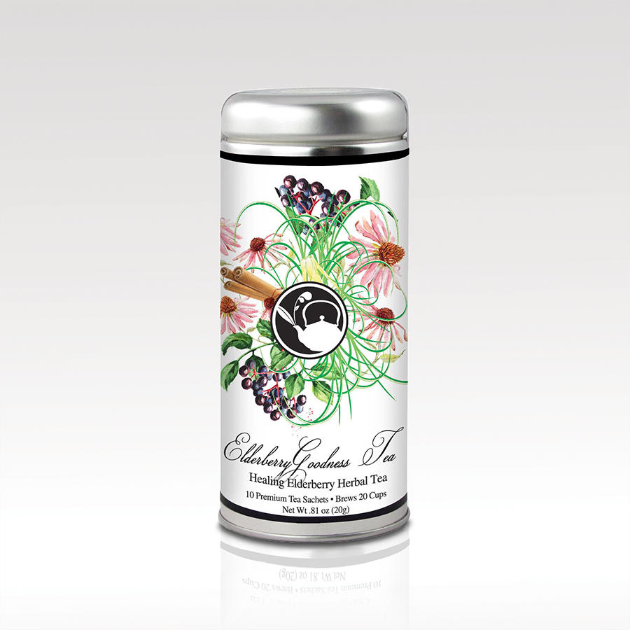 Tea Can Company - Tall Tin SKU: VX-8126-ancientgreenleaves,VX-8126-AppleCiderHerbal,VX-8126-apricotpeachtree,VX-8126-asiancherryblossom,VX-8126-breakfastblend,VX-8126-chamomilecomfort,VX-8126-cinnamonappleblossom,VX-8126-dailydetox,VX-8126-EarlGreyTea,VX-