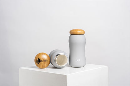 que Insulated Bottle SKU: VX-8136-CLOUDYGREY,VX-8136-MIDNIGHTBLU,VX-8136-METCHARCOAL