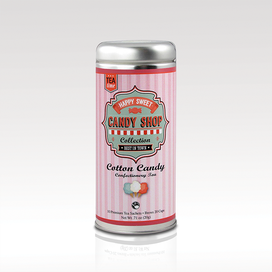 Tea Can Company - Skinny Tin SKU: VX-8180-AncientGreenTea,VX-8180-ApricotPeach,VX-8180-AsianCherryBlossom,VX-8180-ChamomileComfort,VX-8180-CinnamonAppleTea,VX-8180-CottonCandy,VX-8180-GardenTherapy,VX-8180-LemonLavender,VX-8180-TahitianVanilla