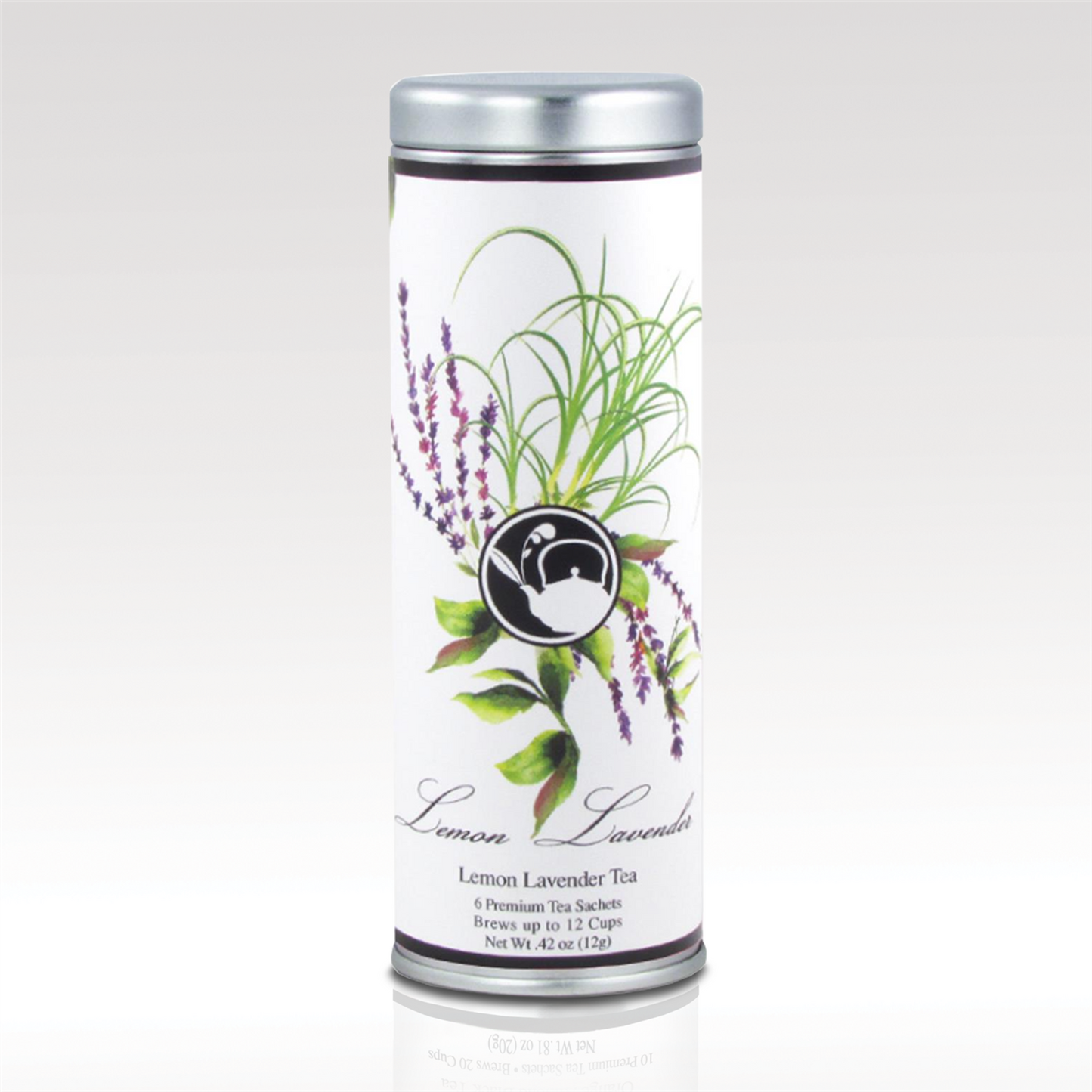 Tea Can Company - Skinny Tin SKU: VX-8180-AncientGreenTea,VX-8180-ApricotPeach,VX-8180-AsianCherryBlossom,VX-8180-ChamomileComfort,VX-8180-CinnamonAppleTea,VX-8180-CottonCandy,VX-8180-GardenTherapy,VX-8180-LemonLavender,VX-8180-TahitianVanilla